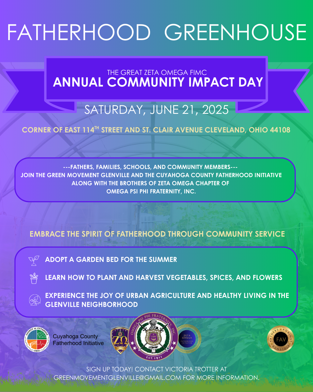 ZETA OMEGA COMMUNITY IMPACT DAY